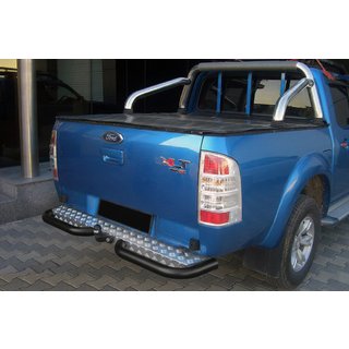 Achterhoeken AK003 Black (2 stuks, RVS) Ford Ranger 2007–2011 foto 1