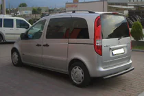 Mercedes Vaneo W414 2001–2005 Achterbeschermbeugel Black (rvs) foto 2