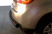 Mitsubishi ASX 2010–2023 Achterbeschermbeugel AK002 Black (RVS) foto 1