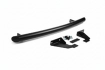 Mitsubishi Pajero Wagon IV 2006–2021 Achterbeschermbeugel AK002 Black (RVS) foto 2