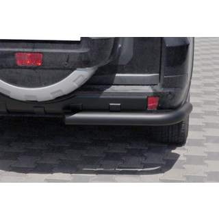 Achterbeschermbeugel AK003 Black (RVS) Mitsubishi Pajero Wagon IV 2006–2021 foto 2