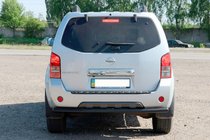 Nissan Pathfinder R51 2005–2014 Achterbeschermbeugel AK002 Black (RVS) foto 2