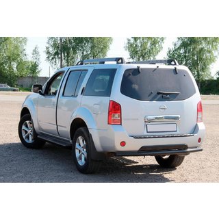 Achterbeschermbeugel AK002 Black (RVS) Nissan Pathfinder R51 2005–2014 foto 3
