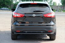 Nissan Qashqai 2014–2021 Achterbeschermbeugel AK002 Black (RVS) foto 2