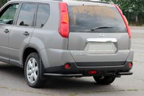 Nissan X-trail T31 2007–2014 Achterhoeken AK003 Black (2 stuks, RVS) foto 2