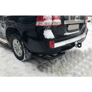 Achterhoekstukken AK003 Black (2 st., roestvrij staal) Toyota Land Cruiser 200 2007–2021 foto 1
