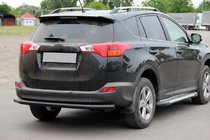 Toyota Rav 4 2013–2018 Achterbeschermbeugel AK002 Black (RVS) foto 1
