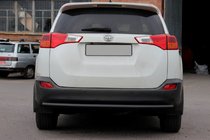 Toyota Rav 4 2013–2018 Achterbeschermbeugel AK002 Black (RVS) foto 3