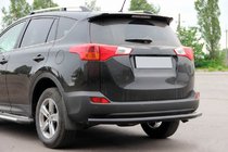 Toyota Rav 4 2013–2018 Achterbeschermbeugel AK002 Black (RVS) foto 4