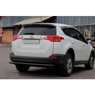 Achterbeschermbeugel AK002 Black (RVS) Toyota Rav 4 2013–2018 foto 2