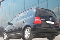 Volkswagen Touran 2003–2010 Achterhoekstukken AK003 Black (2 st., roestvrij staal) foto 2