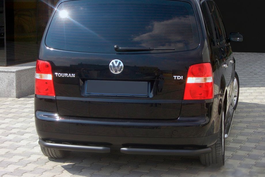 Volkswagen Touran 2003–2010 Achterhoekstukken AK003 Black (2 st., roestvrij staal) Image