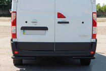 Renault Master 2011–2023 Achterhoekstukken AK003 Black (2 st., roestvrij staal) foto 1
