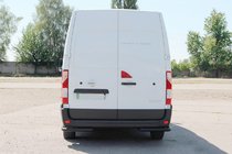 Renault Master 2011–2023 Achterhoekstukken AK003 Black (2 st., roestvrij staal) foto 3