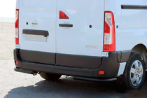 Opel Movano 2010–2021 Achterhoekstukken AK003 Black (2 st., roestvrij staal) foto 2