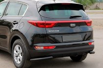 Kia Sportage 2015–2021 Achterhoekbeschermers AK003 Black (RVS) foto 1