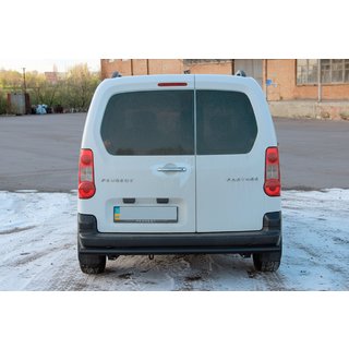 Achterbeschermbeugel Black (RVS) 60 mm Citroen Berlingo 2008–2018 foto 2