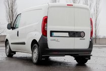 Opel Combo 2012–2018 Achterhoekbeugels AK003 Black (RVS) foto 2