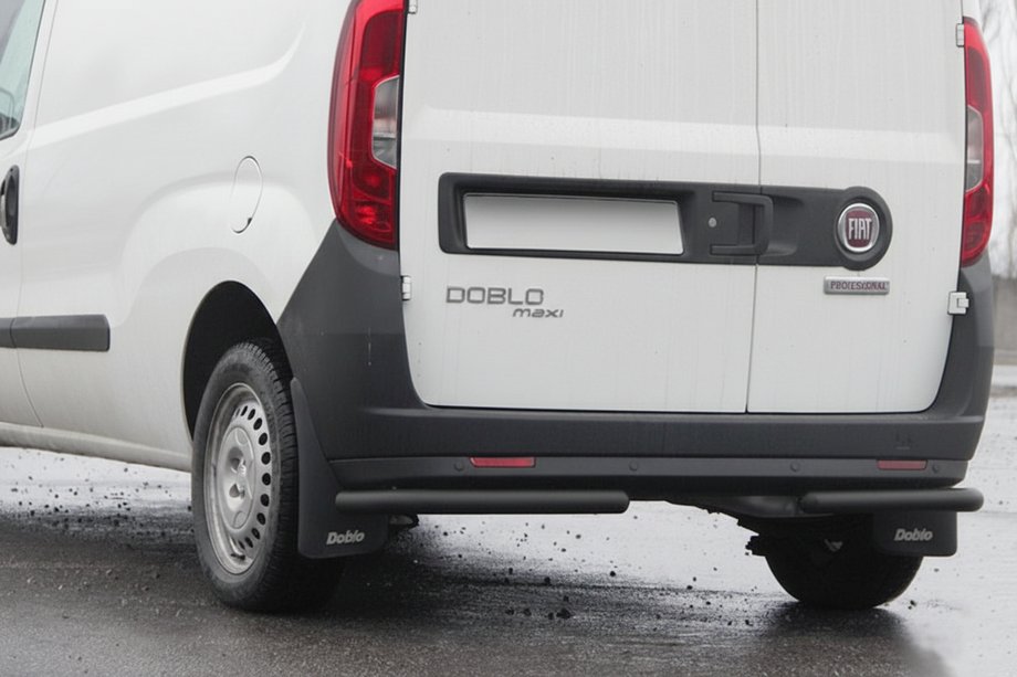 Opel Combo 2012–2018 Achterhoekbeugels AK003 Black (RVS) Image