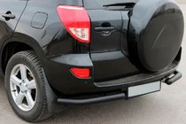 Toyota Rav 4 2006–2013 Achterhoekstukken AK003 Black (2 st., roestvrij staal) foto 1