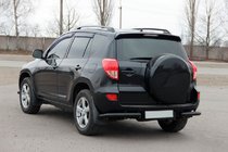Toyota Rav 4 2006–2013 Achterhoekstukken AK003 Black (2 st., roestvrij staal) foto 3