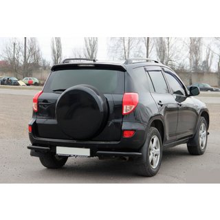Achterhoekstukken AK003 Black (2 st., roestvrij staal) Toyota Rav 4 2006–2013 foto 4