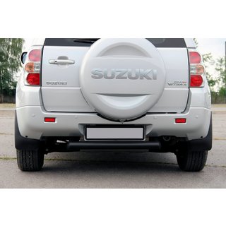 Achterbumperbeschermer AK002 Black (RVS) Suzuki Grand Vitara 2005–2017