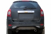 Chevrolet Captiva 2006–2019 Achterbeugel AK008 Black (roestvrij staal) foto 1