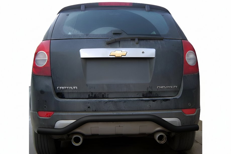 Chevrolet Captiva 2006–2019 Achterbeugel AK008 Black (roestvrij staal) Image