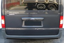 Ford Transit 2000–2014 Achterbeschermbeugel AK002 Black (RVS) foto 1
