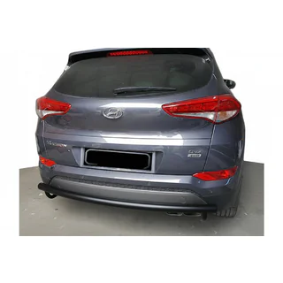 Achterbeschermbeugel AK002 Black (RVS) Hyundai Tucson TL 2016–2021