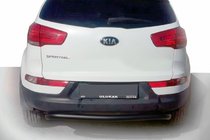 Kia Sportage 2010–2015 Achterbeugel AK002-1 Black (RVS) foto 1