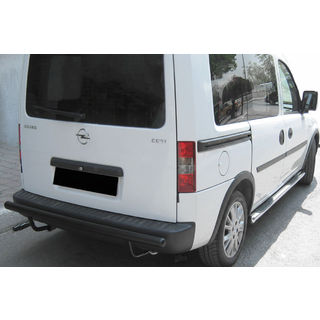 Achterbeschermbeugel AK002 Black (RVS)