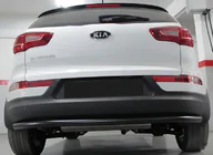 Kia Sportage 2010–2015 Achterbeschermbeugel AK002 Black (RVS) foto 1