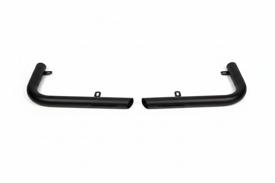 Hyundai H200, H1, Starex 1998–2007 Achterhoeken AK003 Black (2 stuks, RVS) Foto 2
