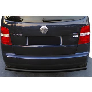 Achterbeschermbeugel AK002 Black (1 st., RVS) Volkswagen Touran 2003–2010