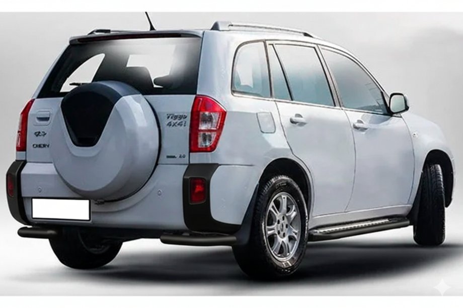 Chery Tiggo 3 2005– Achterhoekstukken AK003 Black (2 st., roestvrij staal) Image