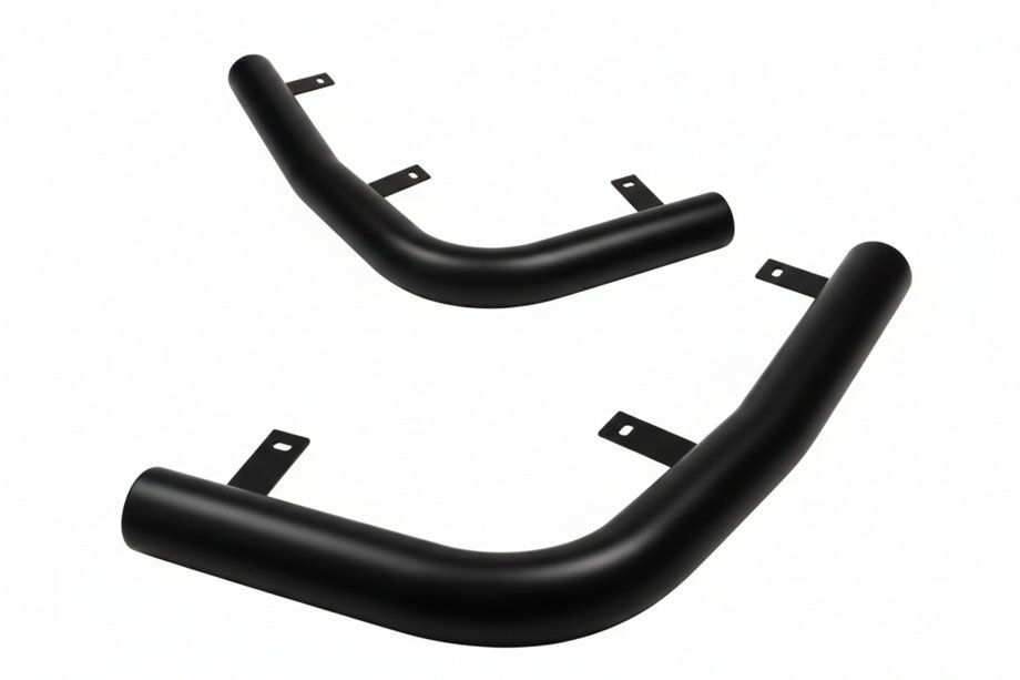 Chevrolet Niva 1998–2020 Achterhoekstukken AK003 Black (2 st., roestvrij staal) Image