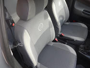 Skoda Octavia II A5 2010–2013 Autostoelhoezen (kunstleer↗stof, Premium) foto 30