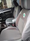Skoda Octavia II A5 2010–2013 Autostoelhoezen (kunstleer↗stof, Premium) foto 2