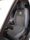 Skoda Octavia II A5 2010–2013 Autostoelhoezen (kunstleer↗stof, Premium) foto 4