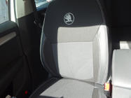 Skoda Octavia III A7 2013–2019 Autostoelhoezen (kunstleer↗stof, Premium) foto 21