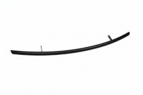 Mitsubishi Outlander 2001–2006 Achterbeschermbeugel AK002/2 Black (RVS) foto 4