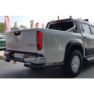 Achterbeschermbeugel AK003 Black (2018-2022, RVS) Ford Ranger 2011–2022 foto 1