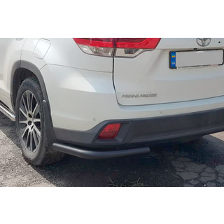 Achterhoekbeugels Black (2 st., RVS) Toyota Highlander 2013–2019 foto 1