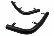 Nissan X-trail T30 2002–2007 Achterhoeken AK003 Black (2 stuks, RVS) foto 1