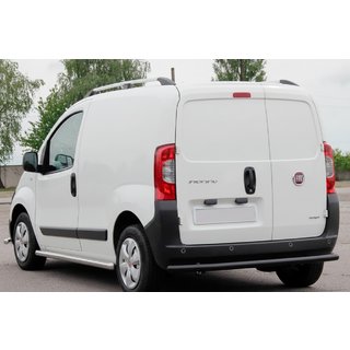 Achterbumperbeschermer Black (RVS) Fiat Fiorino/Qubo 2008–2024 foto 1