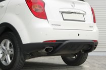 SsangYong Action 2005–2018 Achterbumperbeugel AK006 Black (RVS) foto 2