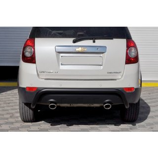 Achterbeugel AK007 Black (RVS) Chevrolet Captiva 2006–2019 foto 2