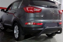 Kia Sportage 2010–2015 Achterbeugel AK007 Black (RVS) foto 1